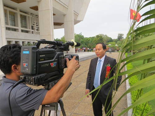 Đài truyền hình VTV phỏng vấn lương Y Thanh Tuấn