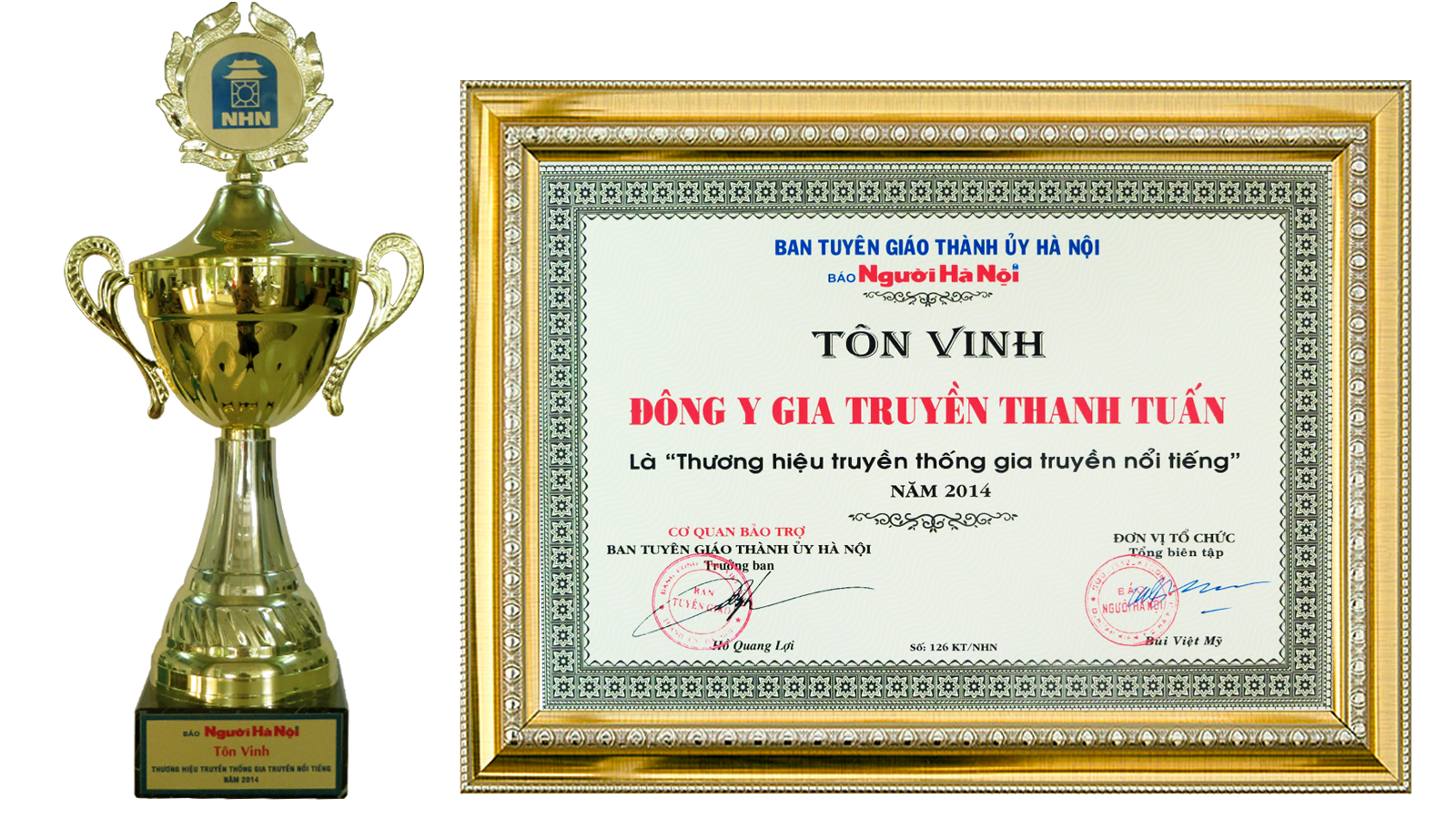 Giải thưởng Thương hiệu truyền thống gia truyền nổi tiếng Việt Nam